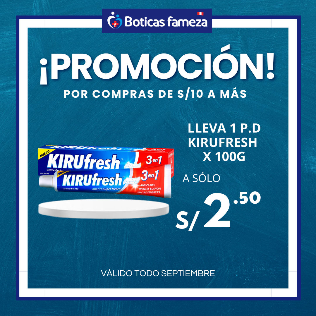 Promoción Semanal KIRUFRESH